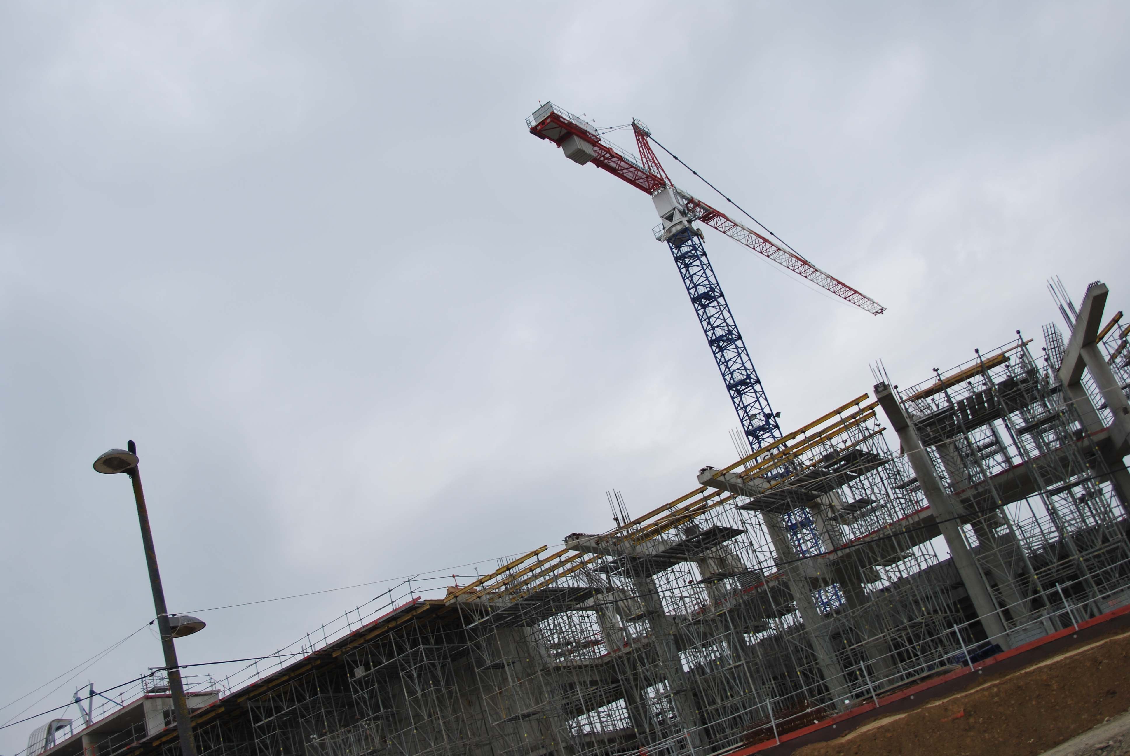 Seconde visite du chantier